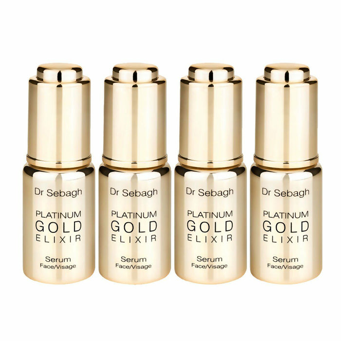 Serum de Față Dr. Sebagh Platinium Gold Elixir 4 x 10 ml