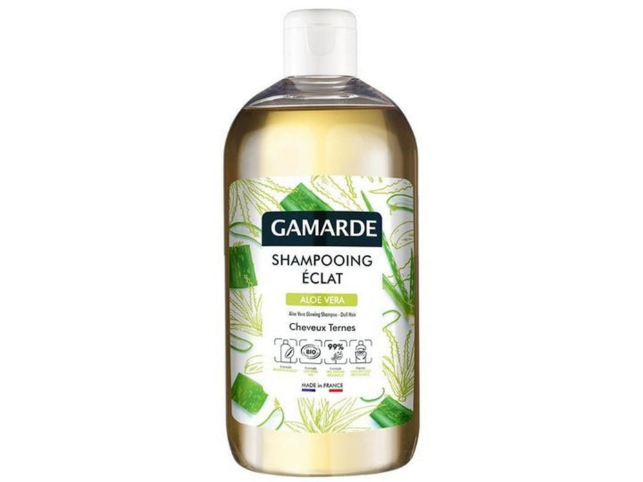 Șampon Gamarde Bio Aloe Vera, pentru strălucire, pentru toate tipurile de păr, 500 ml