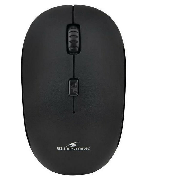 Tastatură și Mouse Bluestork BLU3760162063431 AZERTY Negru