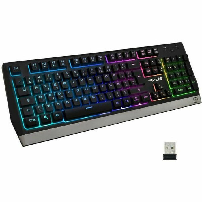 Tastatură Gaming The G-Lab Tungsten AZERTY Franceză