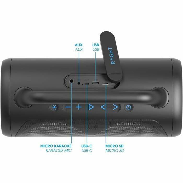 Difuzor Bluetooth Portabil Ryght R481047 Negru