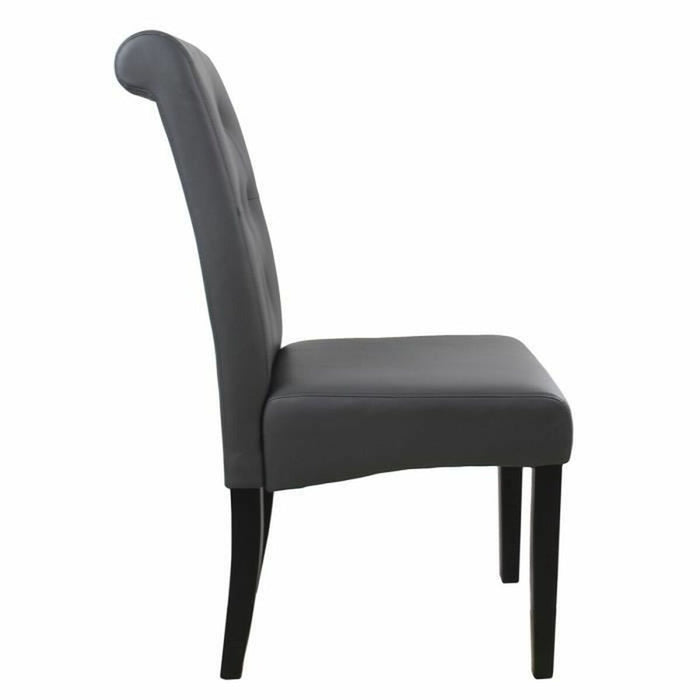 Scaun de Sufragerie Gri 45 x 42 x 45 cm (2 Unități)