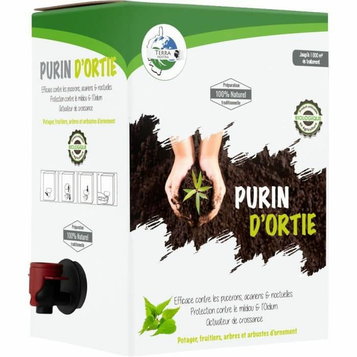 Îngrășământ organic TERRA NOSTRA Urzică Agricultură ecologică 5 L
