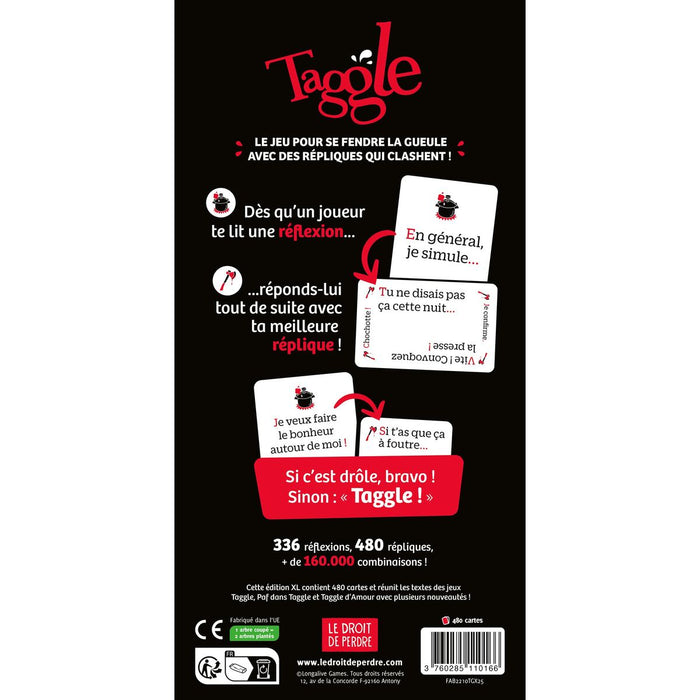 Joc deîntrebări și răspunsuri Taggle (FR)