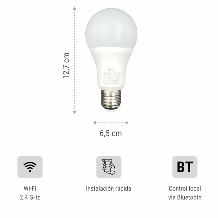 Bec Inteligent Konyks Alb E27
