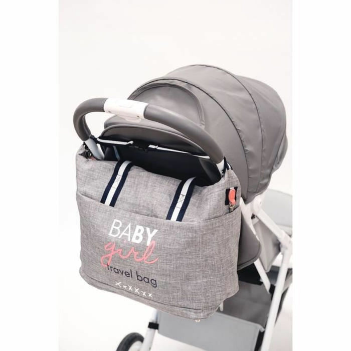 Geantă pentru scutece Baby on Board Gri