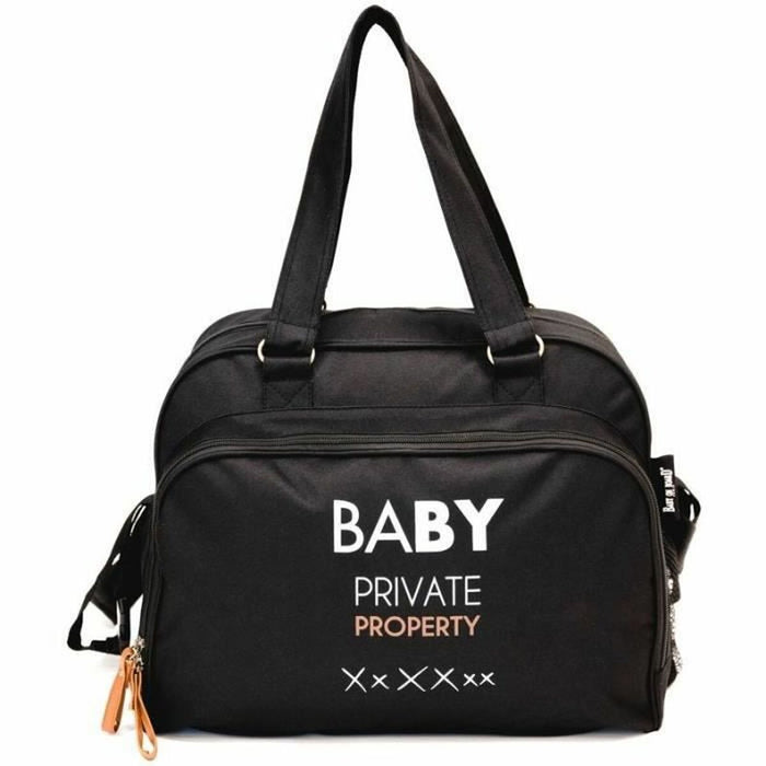 Geantă pentru scutece Baby on Board Simply Negru