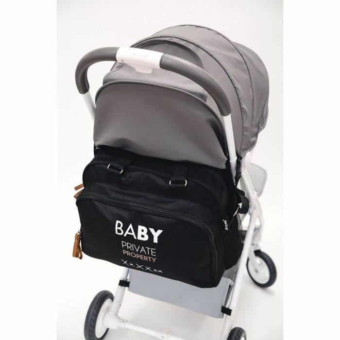Geantă pentru scutece Baby on Board Simply Negru