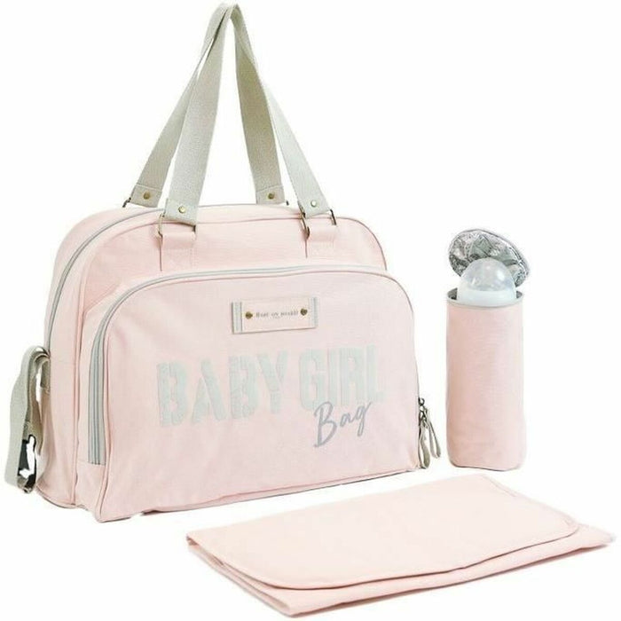 Geantă pentru scutece Baby on Board Simply Babybag Roz