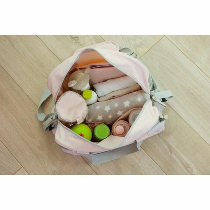 Geantă pentru scutece Baby on Board Simply Babybag Roz