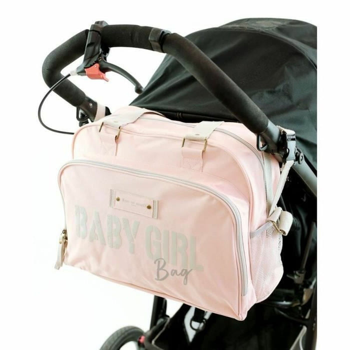 Geantă pentru scutece Baby on Board Simply Babybag Roz