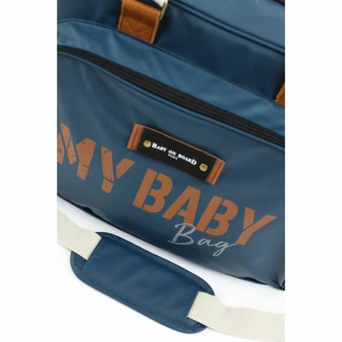 Geantă pentru scutece Baby on Board Simply Albastru