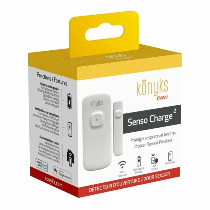 Detector de Deschidere pentru Uși și Ferestre Konyks Senso Charge 2 Wi-Fi 2,4 GHz