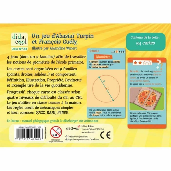 Joc Educativ Asmodee Géométriko (FR)
