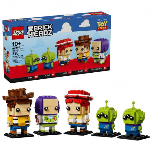 Set de construcție LEGO BrickHeadz Toy Story, 5 figurine, 528 piese, 10+ ani