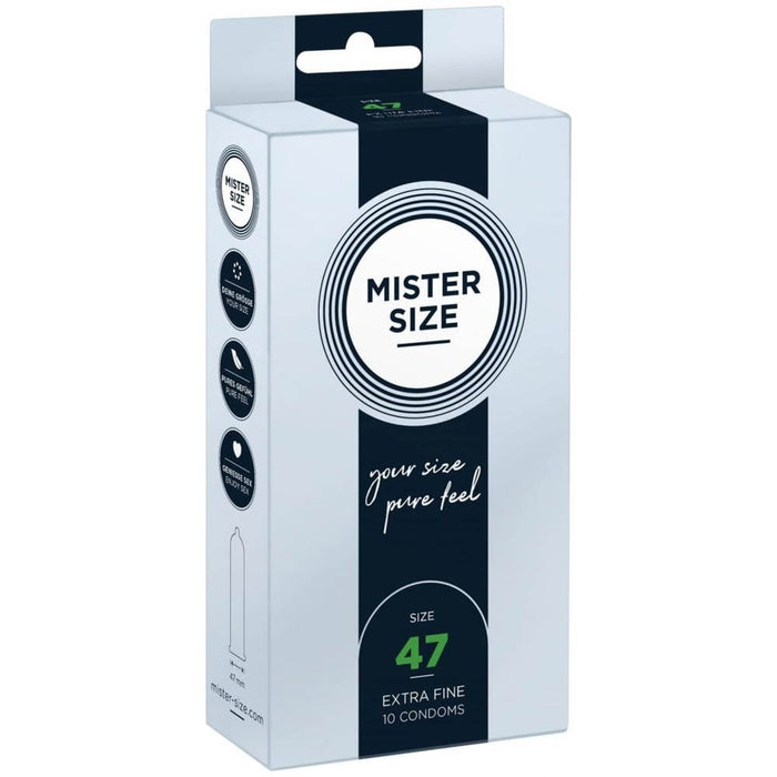Prezervative, Mister Size, mărimea 47 mm, 10 buc