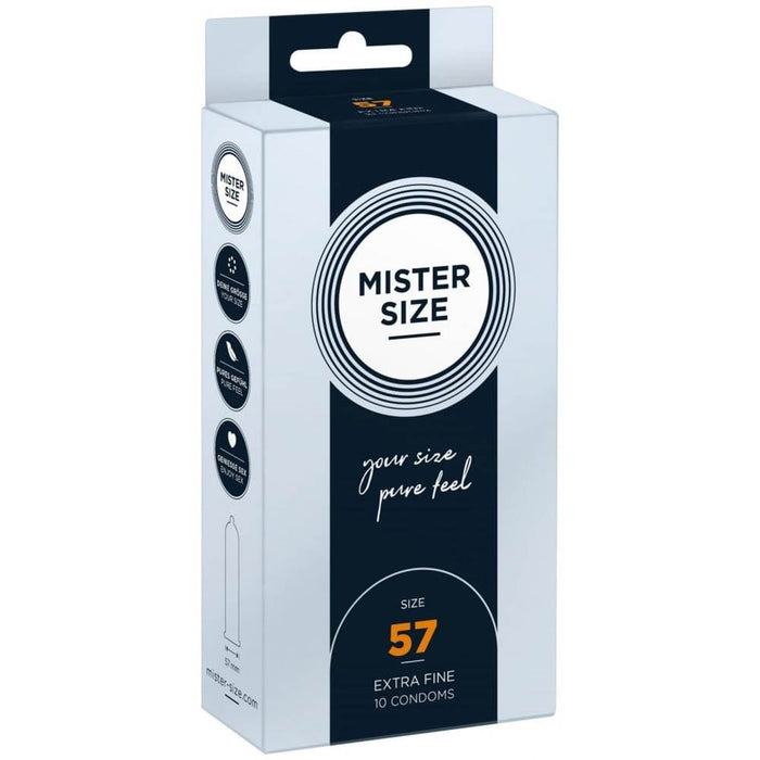 Prezervative, Mister Size, 57 mm, ultra-subțiri, 10 buc