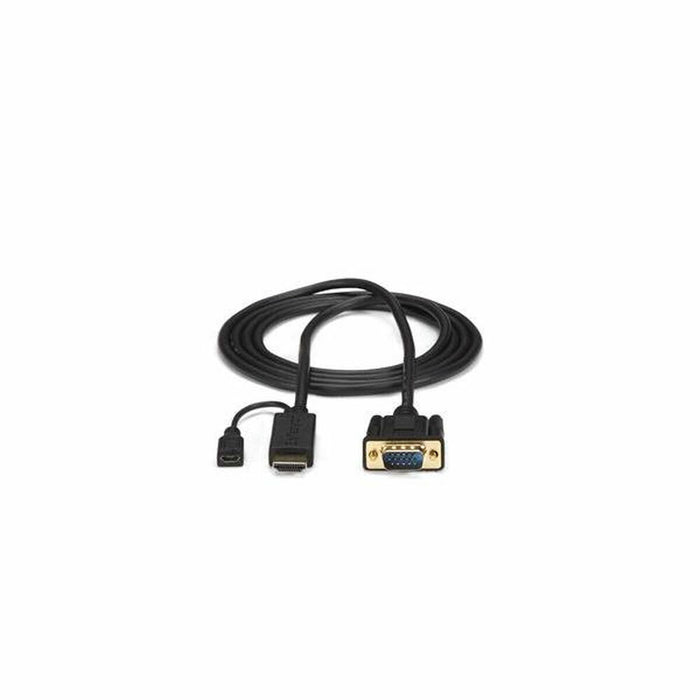 Cablu HDMI Startech HD2VGAMM3 0,9 m Micro USB VGA