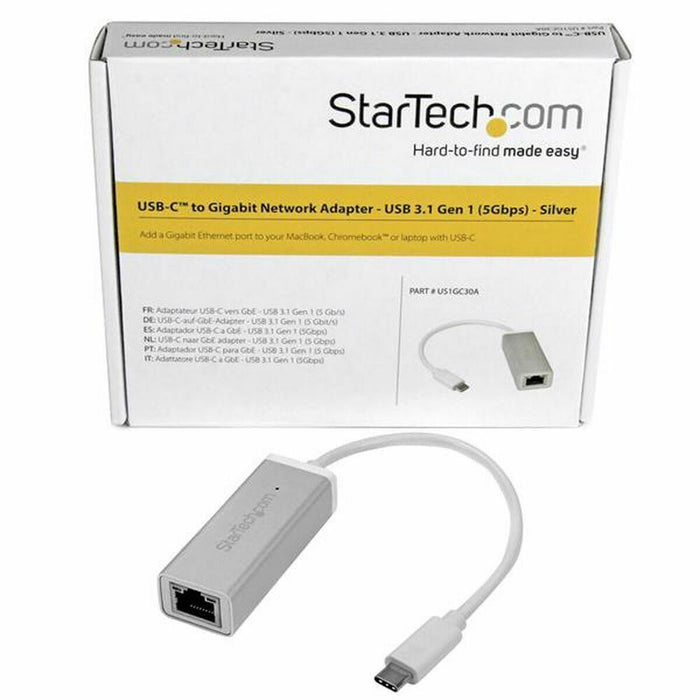 Adaptator de Rețea Startech US1GC30A Argintiu