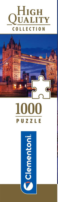 Puzzle Clementoni, colecția High Quality Collection, Tower Bridge at Night, 1000 piese, 70 × 50 cm