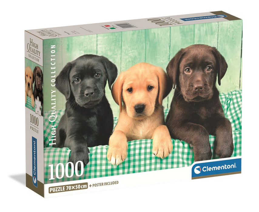 Puzzle Clementoni Compact, Three Labs, 1000 piese, 70 x 50 cm
