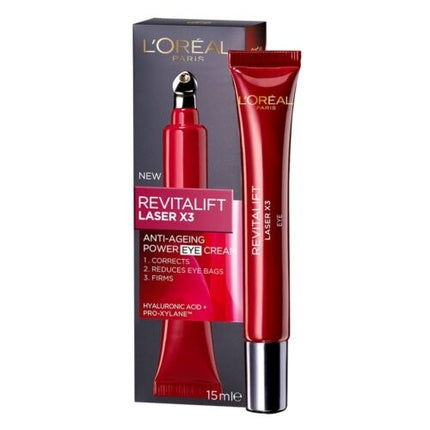 Crema de ochi L'Oréal Paris Revitalift Laser X3, 15ml