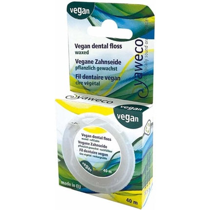 Fire dentală Yaweco, Vegan, Waxed, PLA, 40m