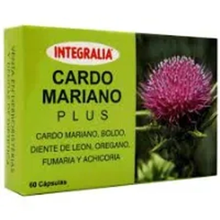 Integralia Cardo Mariano Plus, supliment alimentar, 60 capsule