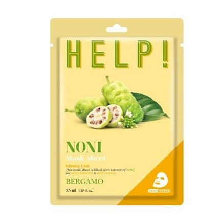 Help Sheet Mask Noni Face Mask, BERGAMO, 25ml