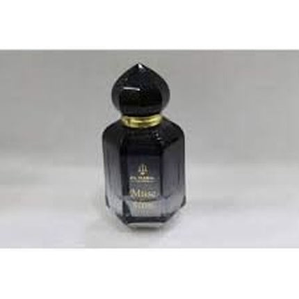 Eau de Parfum El Nabil Musc Slim, sticlă neagră, capac conic, 50ml
