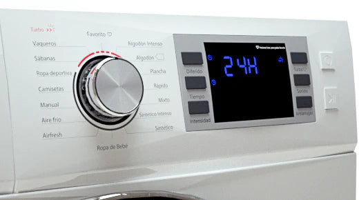 Uscător de rufe cu condensare Cecotec EVVO S3.8DXe, 8 kg, 16 programe, inox