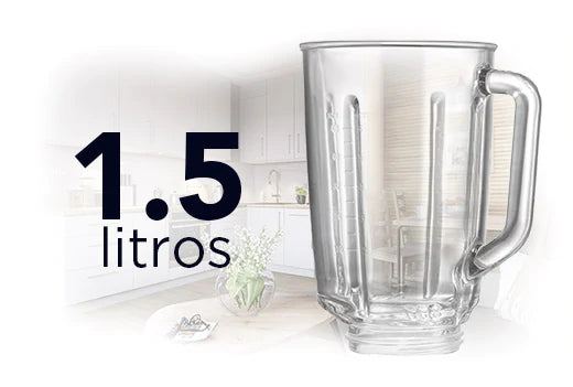 Blender de masă Cecotec EVVO Tasty Cyclon, 1,5 l, 600 W, 21.000 rpm, 3 funcții