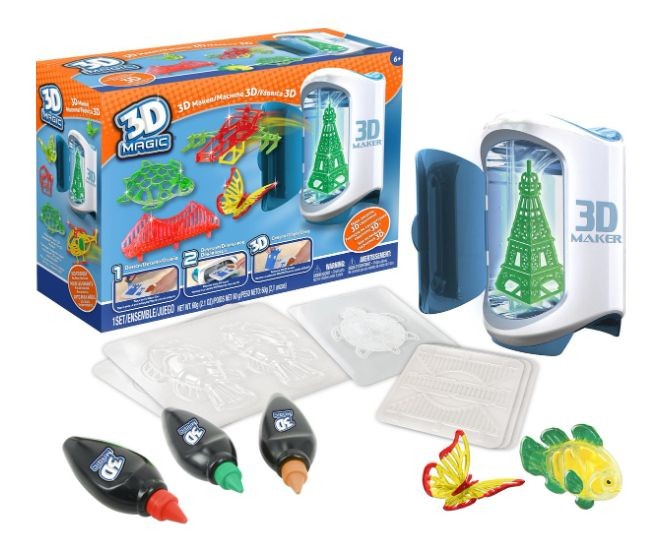 Set de creație 3D Irwin Toy 3D Magic, 3D Maker, 6+ ani