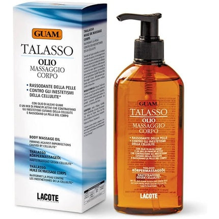 Ulei de masaj corporal GUAM Talassotherapy anti-celulită, 200ml