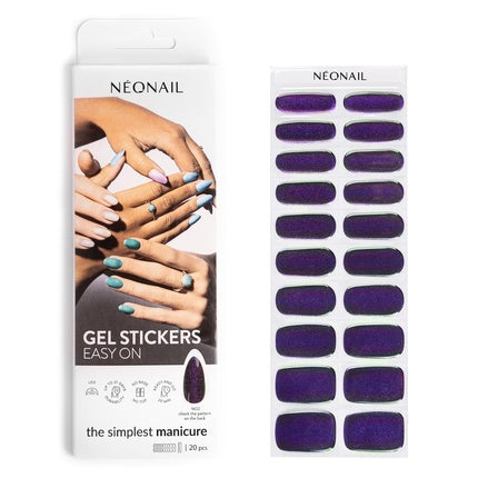 Autocolante Unghii Néonail Easy On Mov - 15 Modele