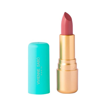 Ruj Vivienne Sabo Nude Creator Milky Pink Pearl, roz pal cu sclipici