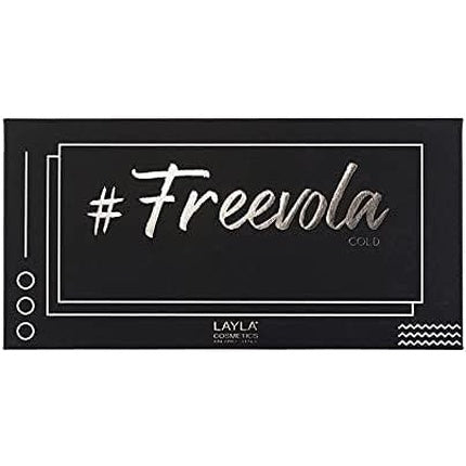Layla Cosmetics Freevola, Paletă farduri pentru ochi, 12 culori