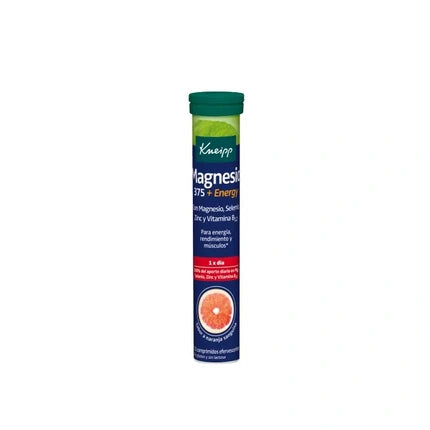Tablete efervescente Kneipp Magnesium 375 Energy, Grapefruit, 15 unități