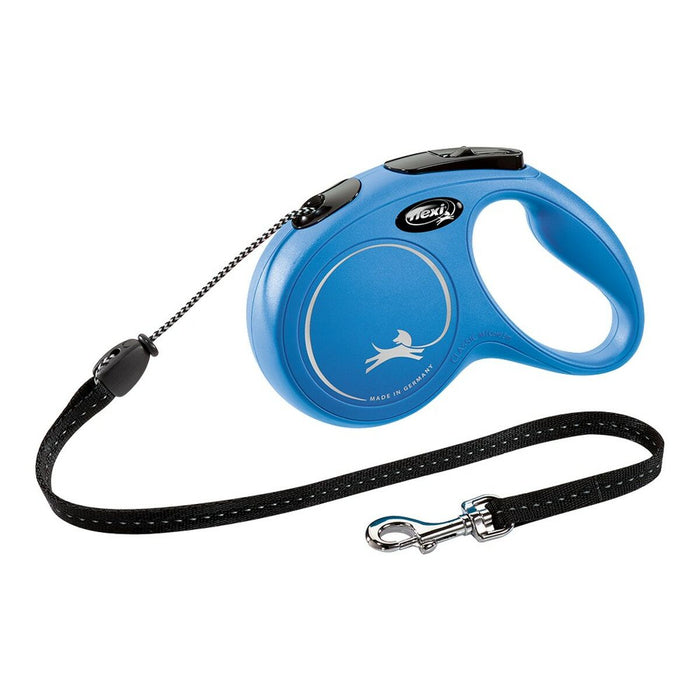 Lesă pentru câine Flexi NEW CLASSIC 8 m Albastru Mărimea M