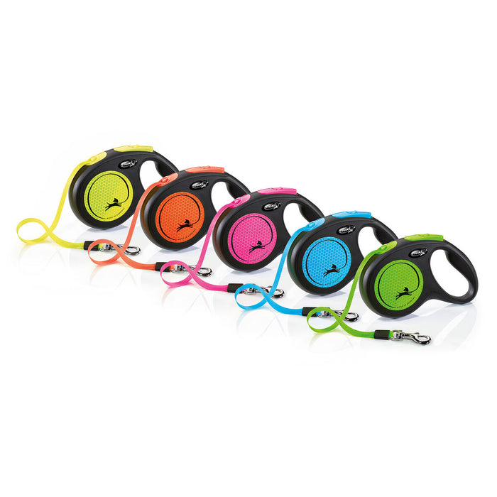 Lesă pentru câine Flexi Flexi 5 m Roz M