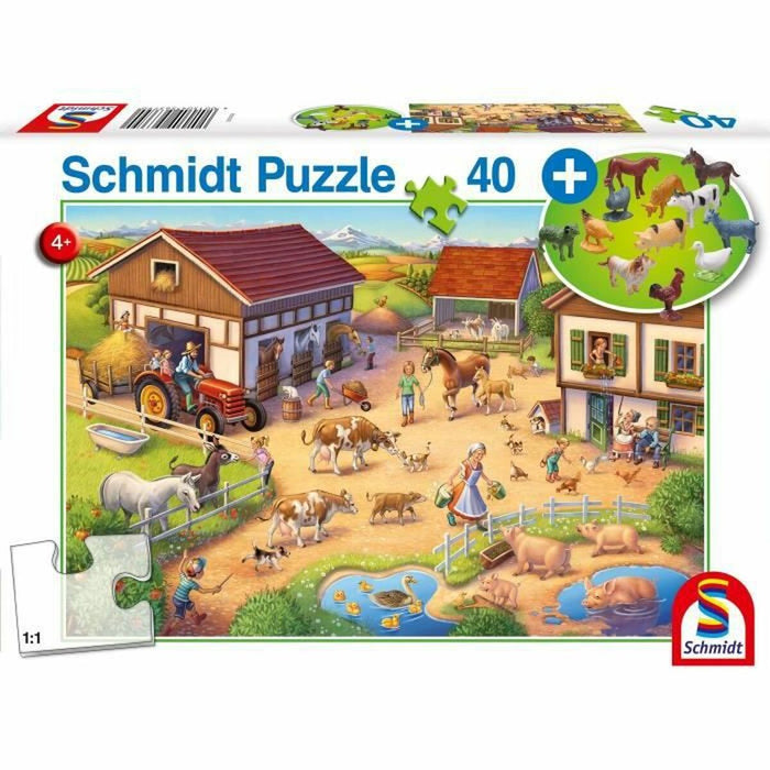 Puzzle Schmidt Spiele Fermă 40 Piese