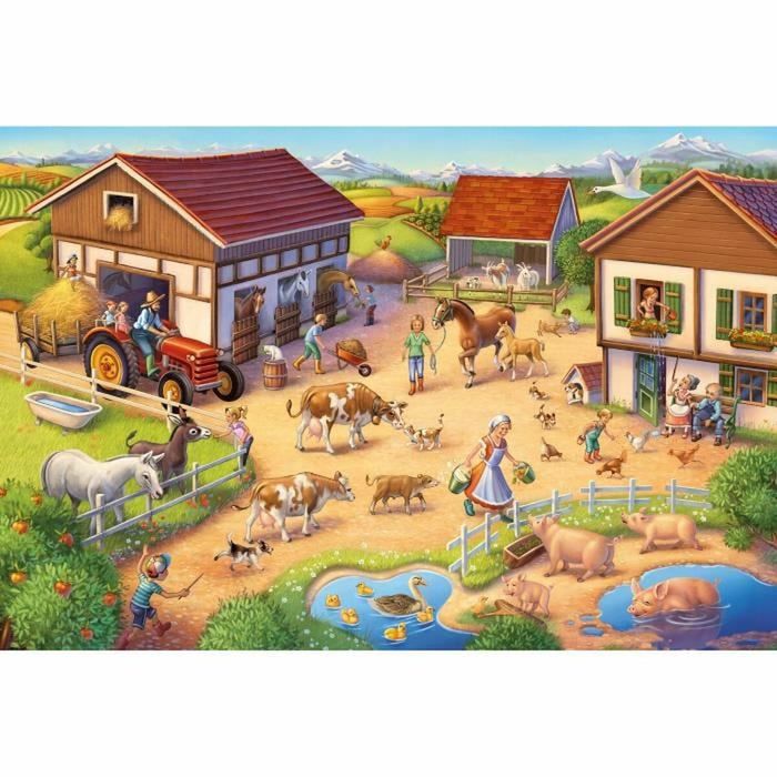 Puzzle Schmidt Spiele Fermă 40 Piese