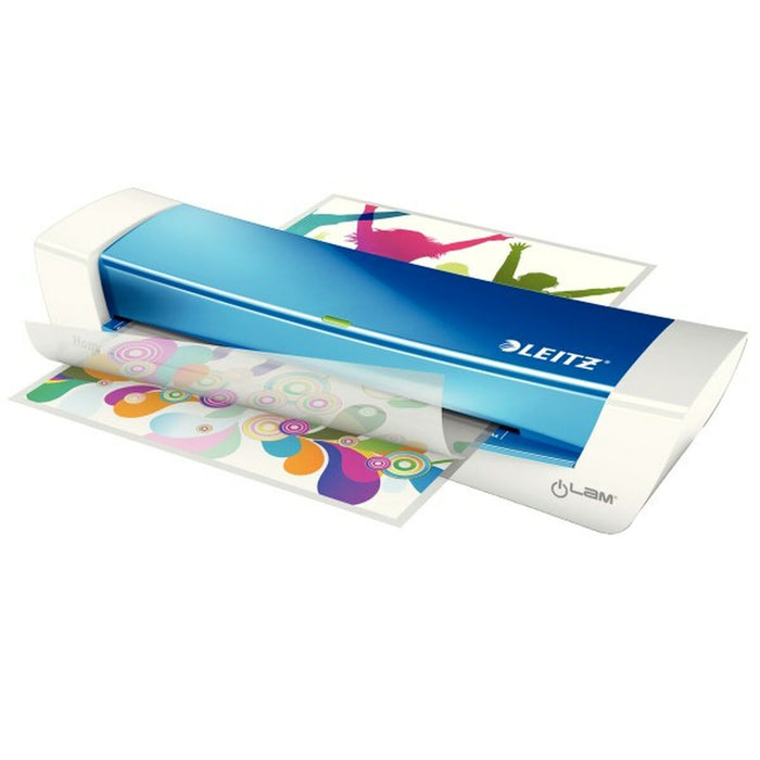 Limitator Leitz iLAM Laminator Home Office A4 Albastru Alb