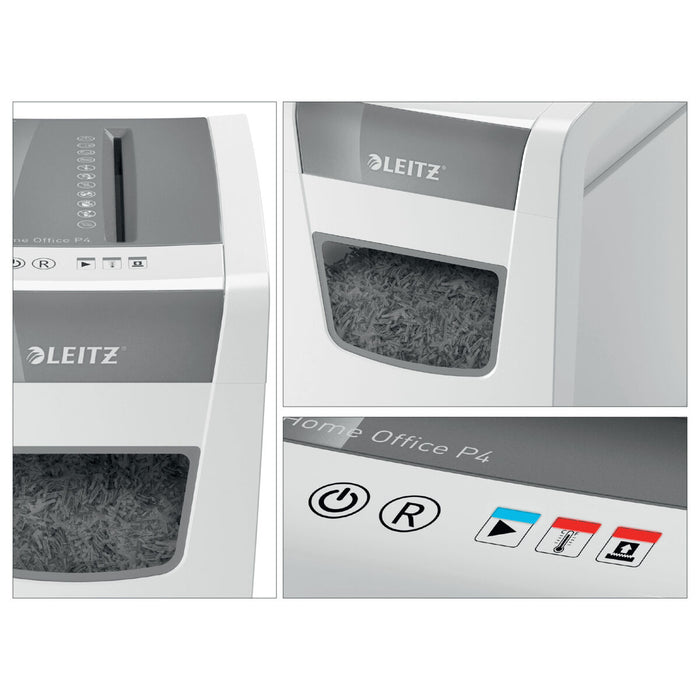 Concasor de Hârtie Leitz IQ Slim Office P-4 23 L