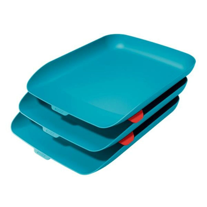 Set de tăvițe pentru organizare Leitz 53582061 Albastru Plastic 1 Unități