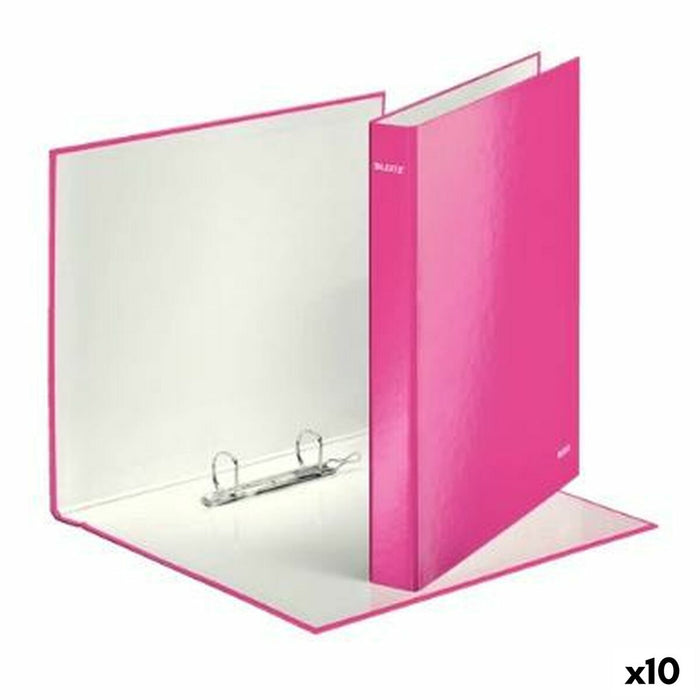 Biblioraft Leitz Fucsia A4 (10 Unități)