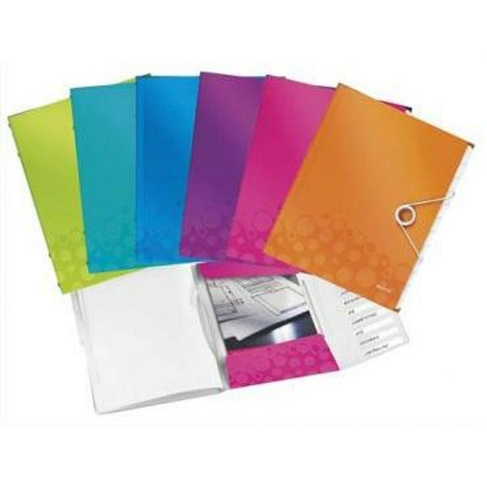 Dosar tip clasor Leitz WOW Multicolor A4 (14 Unități)