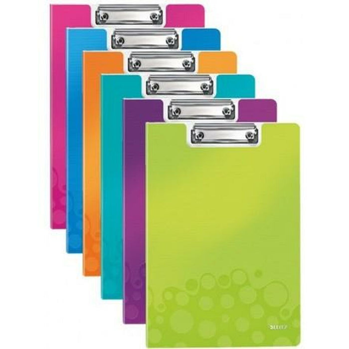 Dosar Servietă Leitz WOW Cu Capac A4 Polyfoam 10 Piese
