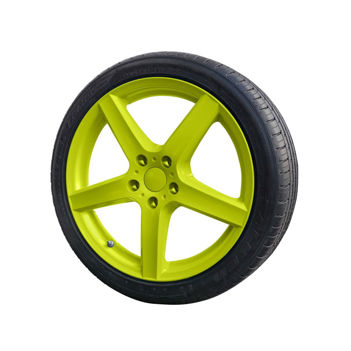 Cauciuc lichid pentru mașini Foliatec Toxic Verde Strălucitor 2 x 400 ml