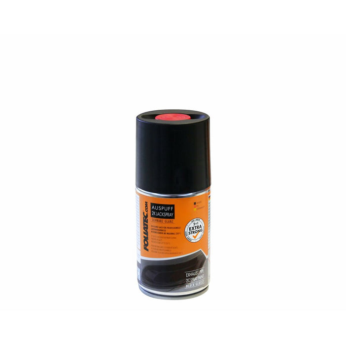 Spray cu vopsea Foliatec 2125 Negru Țeavă de Eșapament 250 ml